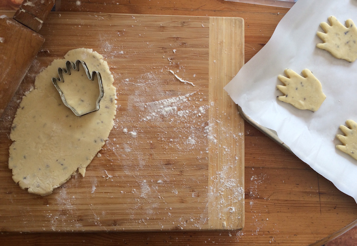 Lavender Shortbread Cookies