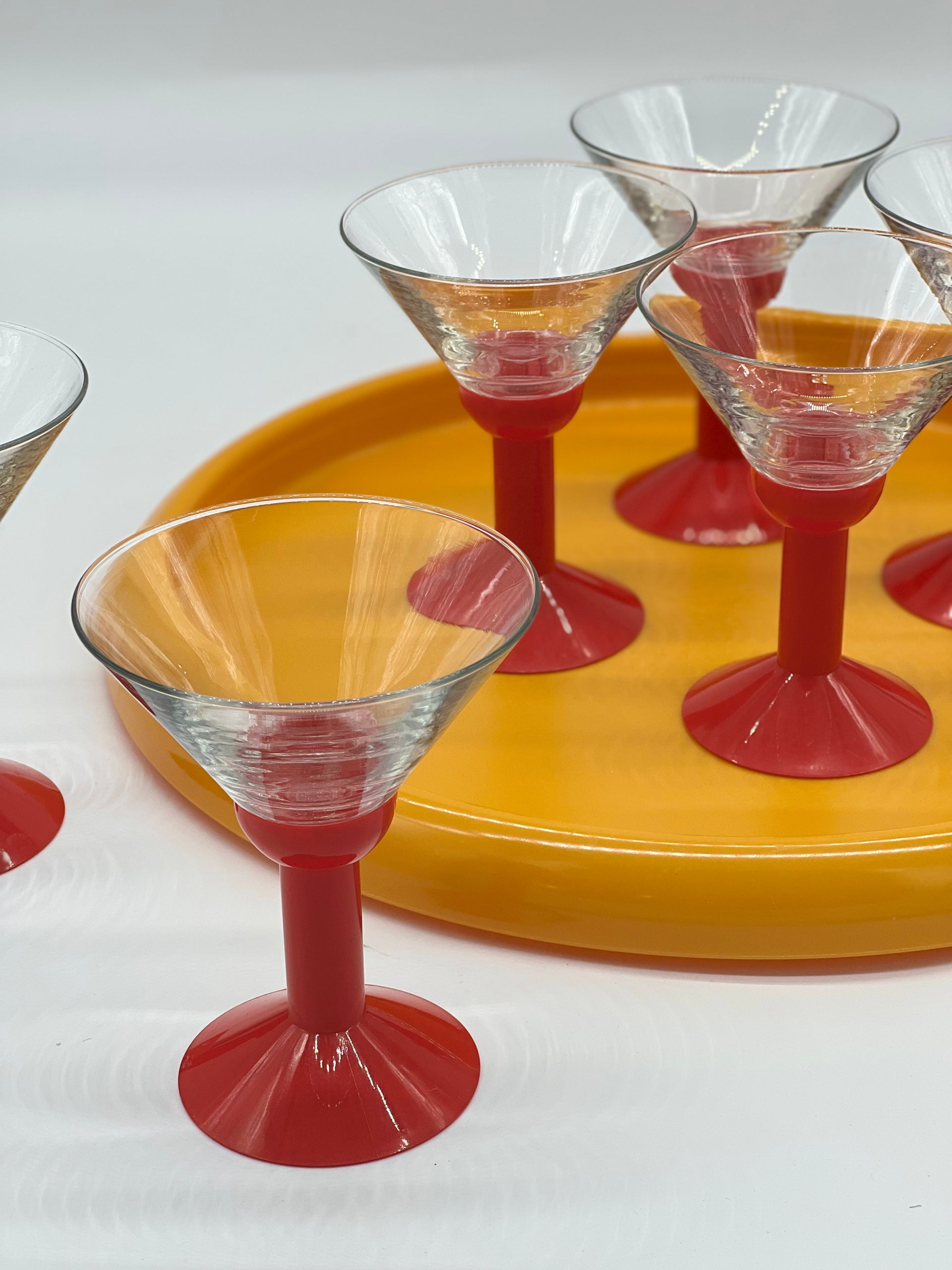 red and yellow martini set - baby baby los angeles