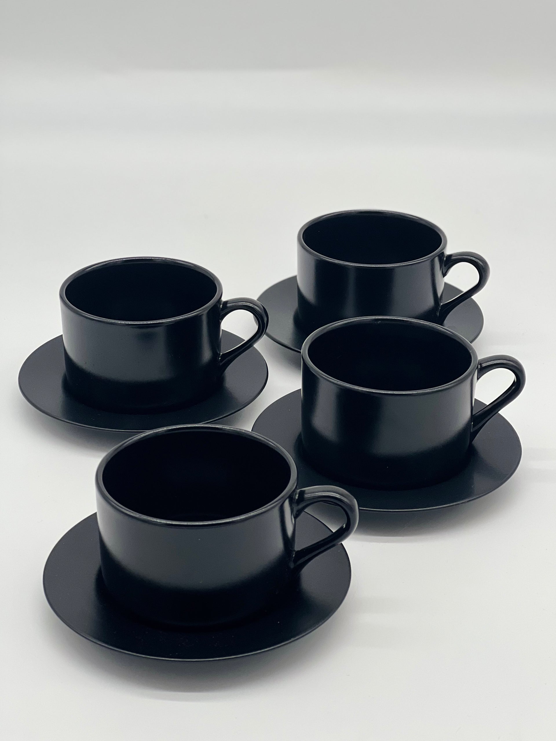 barneys ny black ceramic coffee set