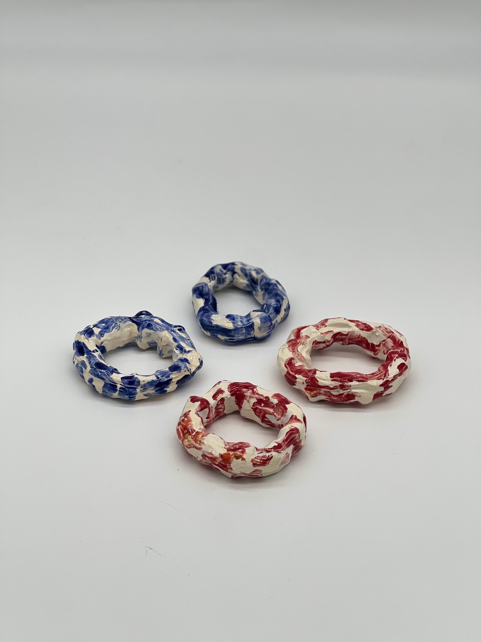 sophie wahlquist napkin ring set