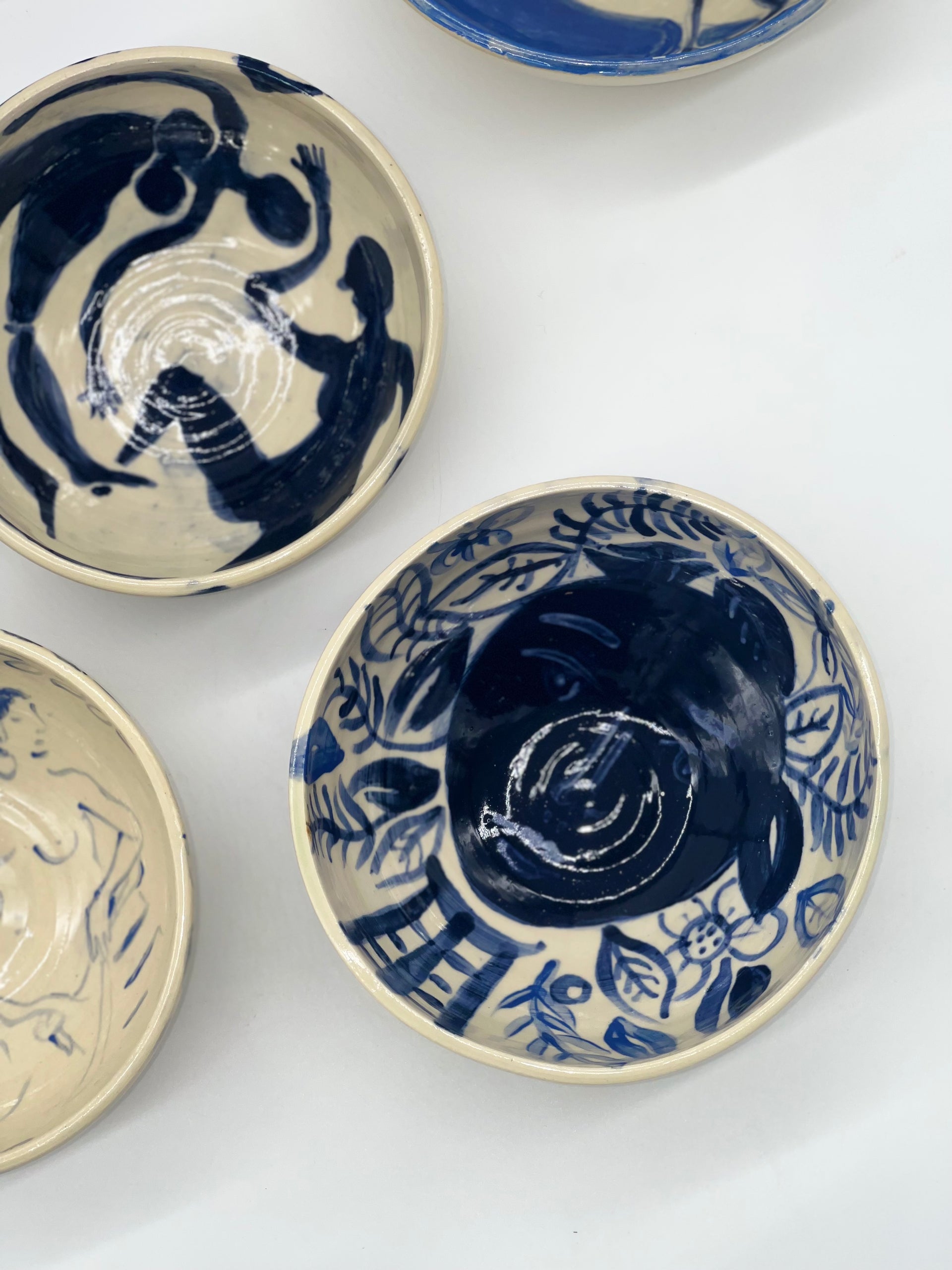 baby blues medium bowls by alissa rothman x sascha stannard