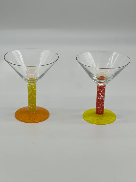 caribe cocktail glasses
