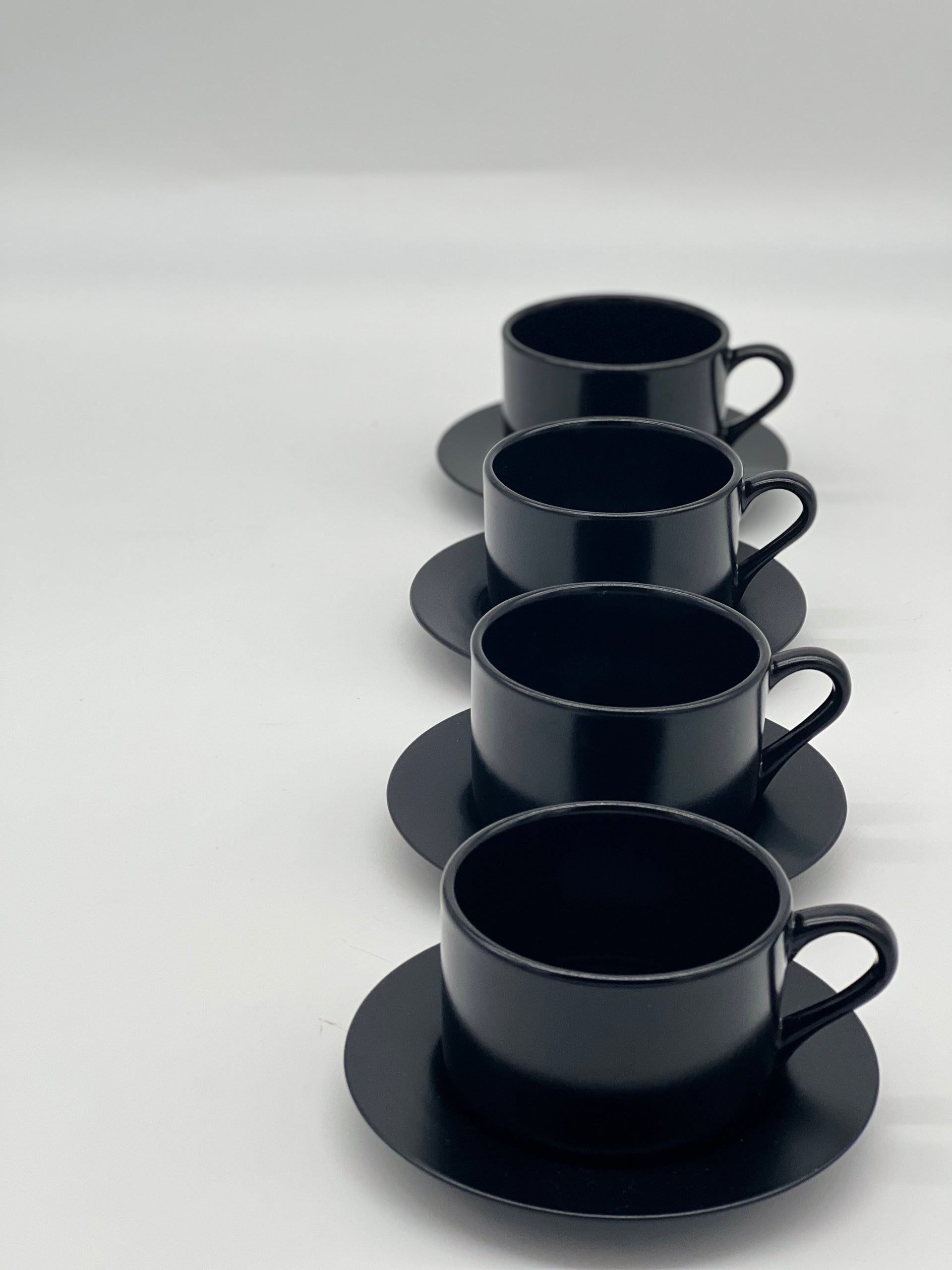 barneys ny black ceramic coffee set