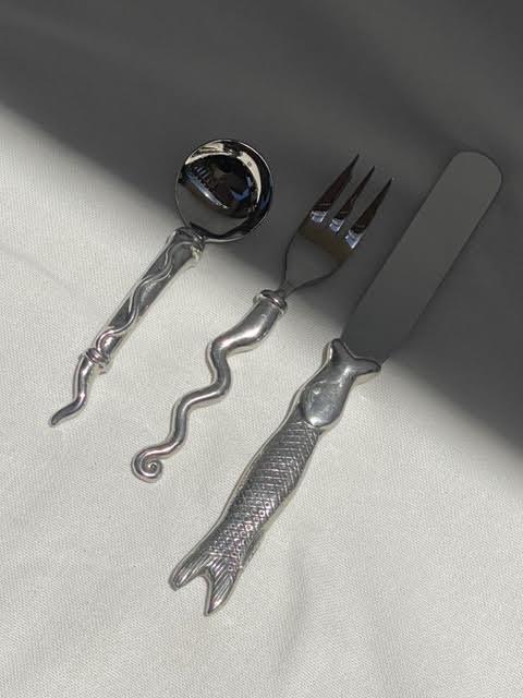 carol boyes fish flatware